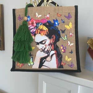 Frida Kahlo Tassel Tote